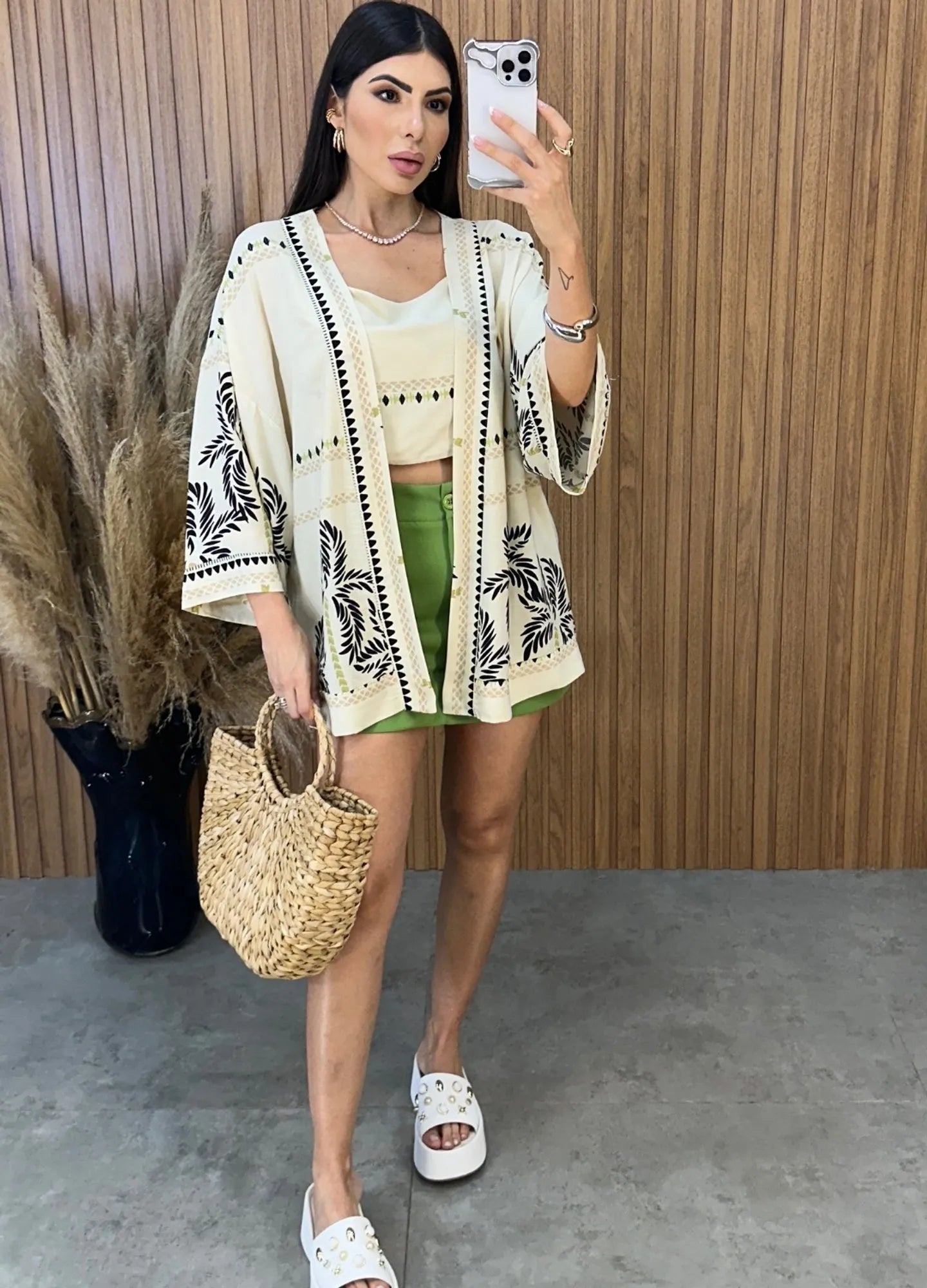 Conjunto Kimono Verão