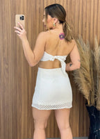 Vestido Tricot Flower