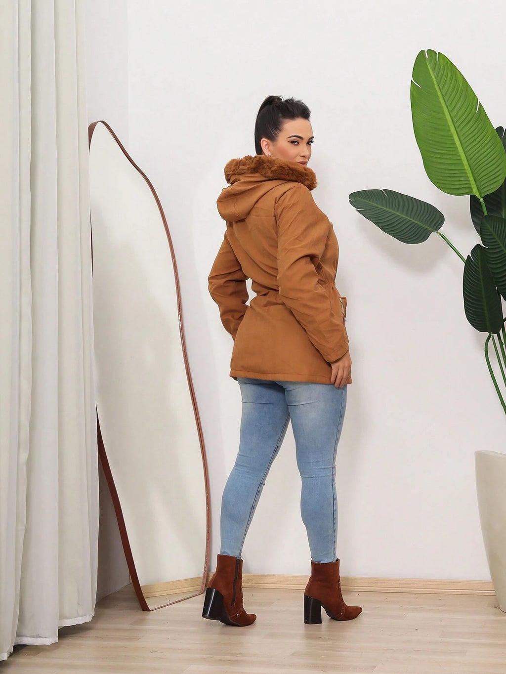Parka Turquesa