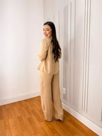 Conjunto 3 peças linho