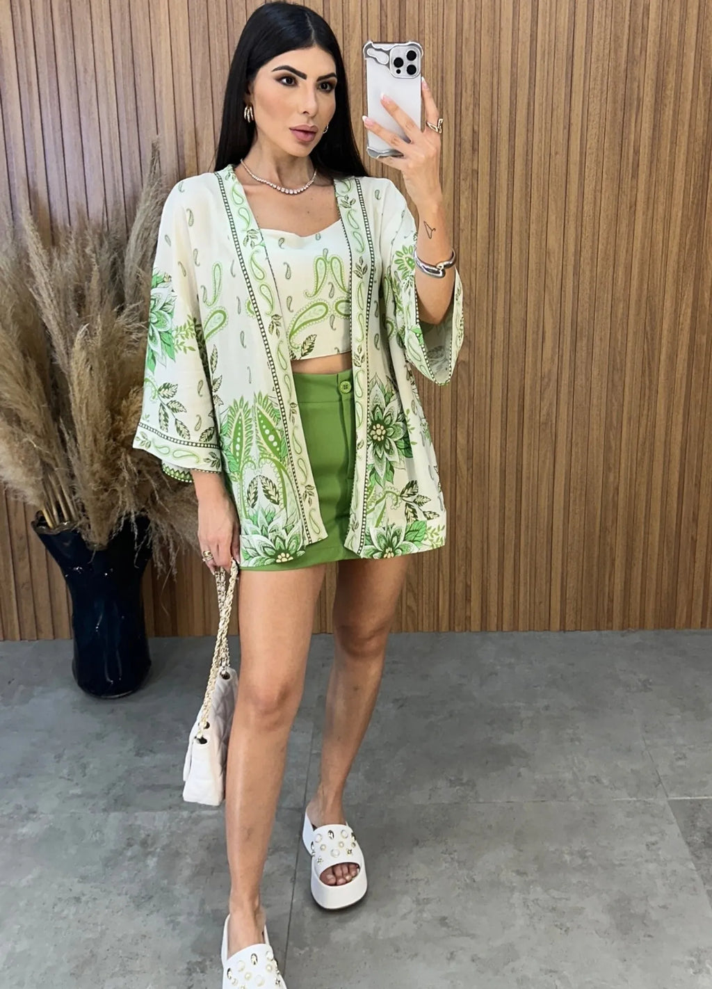 Conjunto Kimono Verão