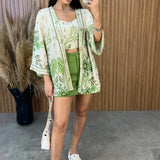 Conjunto Kimono Verão