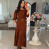 Conjunto Tricô Helena