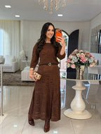 Conjunto Tricô Helena
