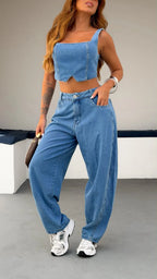 Conjunto Jeans Maju