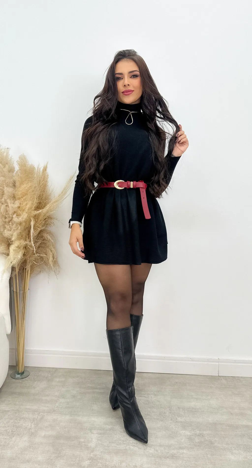 Poncho Long Tricot Modal